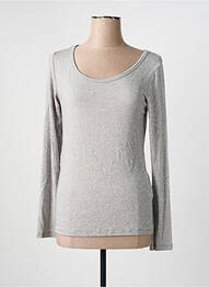 T-shirt manches longues manches longues gris PAKO LITTO femme
