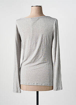 T-shirt manches longues manches longues gris PAKO LITTO femme