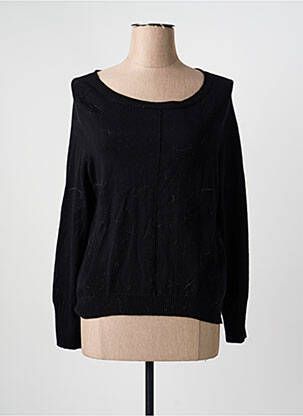 Pull stretch manches longues noir WHITE STUFF femme