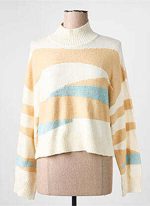 Pull stretch manches longues beige ESPRIT femme