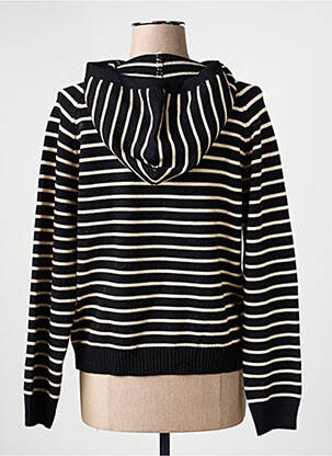 Pull stretch manches longues noir AN' GE femme