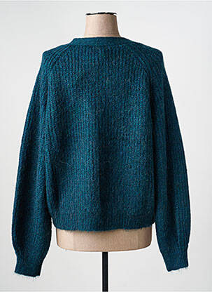 Gilet manches longues resserrée sur le bas vert GRACE & MILA femme