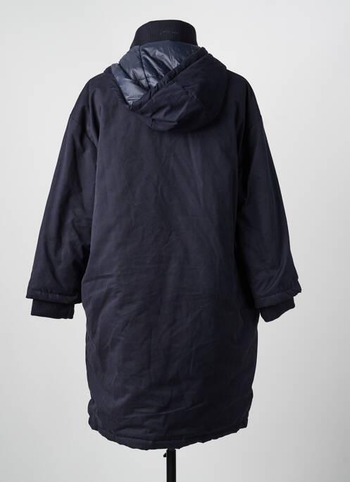 Doudoune poches a capuche bleu ADORE femme