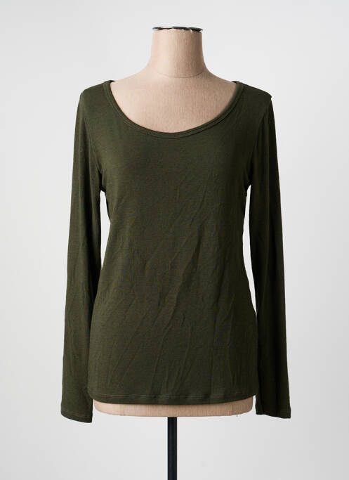T-shirt manches longues manches longues vert PAKO LITTO femme