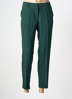 Pantalon 7/8 taille élastique taille normale vert PAKO LITTO femme