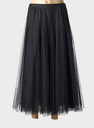 Jupe longue doublure noir CHOKLATE femme