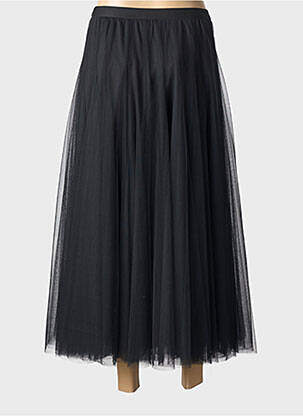 Jupe longue doublure noir CHOKLATE femme