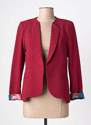 Blazer poches rouge PAKO LITTO femme