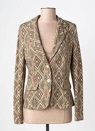 Blazer fausses poches vert PAKO LITTO femme