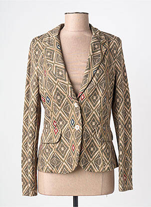 Blazer fausses poches vert PAKO LITTO femme