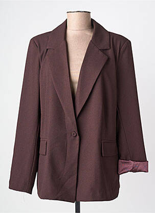 Blazer poches marron PAKO LITTO femme