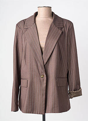 Blazer poches marron PAKO LITTO femme