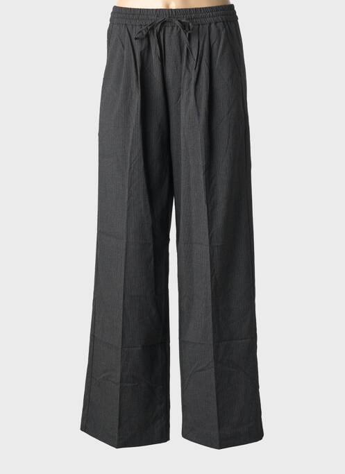 Pantalon large taille normale taille normale gris GRACE & MILA femme