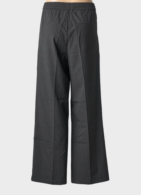 Pantalon large taille normale taille normale gris GRACE & MILA femme