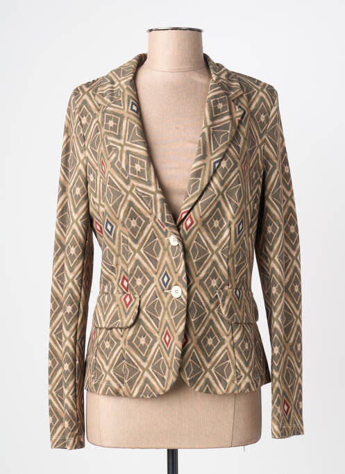 Blazer fausses poches vert PAKO LITTO femme