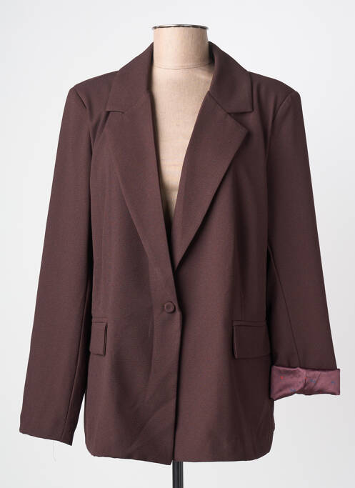 Blazer poches marron PAKO LITTO femme