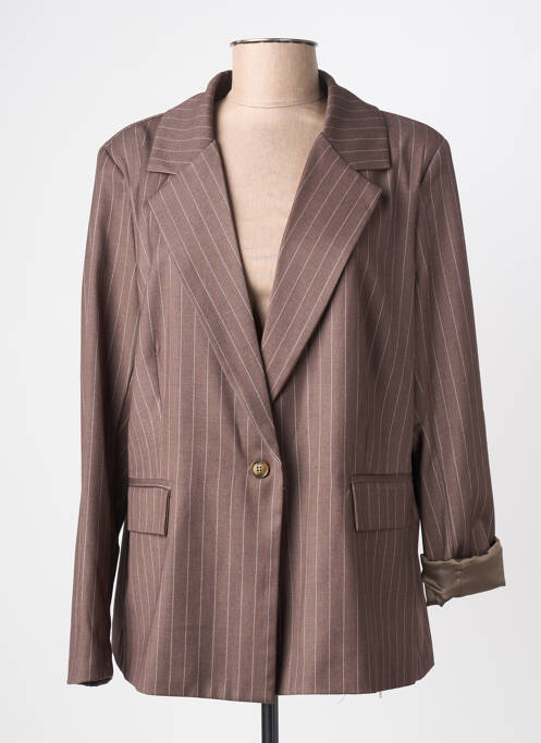Blazer poches marron PAKO LITTO femme
