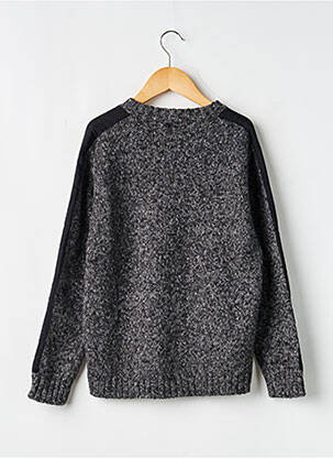 Pull stretch manches longues noir NUKUTAVAKE garçon