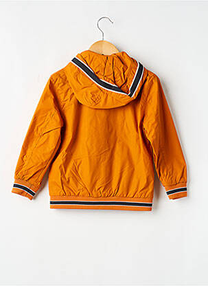 Coupe-vent effet matière satinée a capuche orange MAYORAL garçon