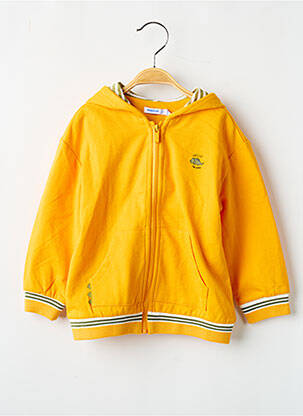 Veste casual col rond orange MAYORAL garcon