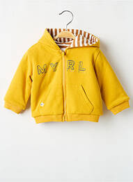Veste casual réversible jaune MAYORAL garcon