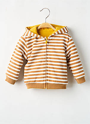 Veste casual réversible jaune MAYORAL garçon