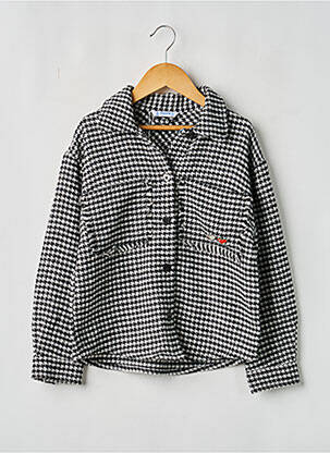 Veste casual col chemisier noir MAYORAL fille