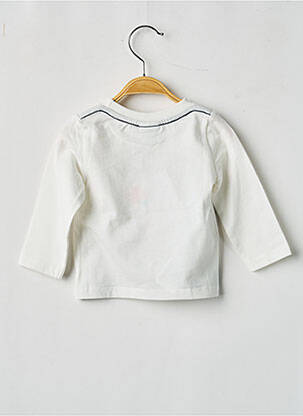 T-shirt manches longues manches longues blanc BOBOLI garçon