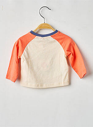 T-shirt manches longues manches longues orange BOBOLI garçon
