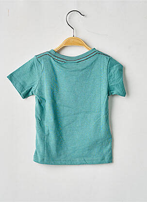 T-shirt stretch manches courtes vert BOBOLI garçon