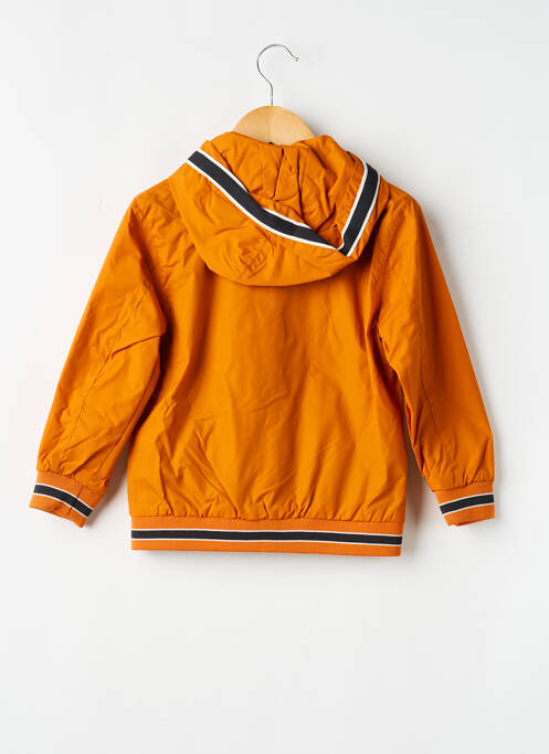 Coupe-vent effet matière satinée a capuche orange MAYORAL garcon