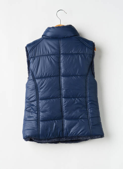 Doudoune sans capuche sans capuche bleu MAYORAL fille