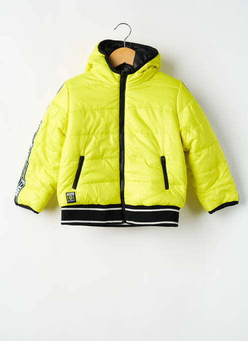 Doudoune manches longues a capuche jaune BOBOLI garcon