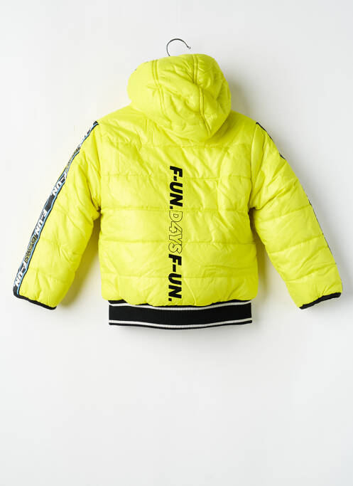 Doudoune manches longues a capuche jaune BOBOLI garcon
