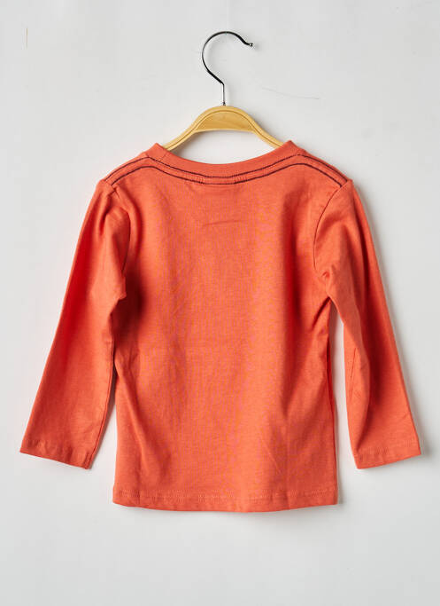 T-shirt manches longues manches longues orange BOBOLI garcon
