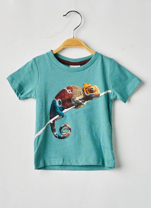 T-shirt stretch manches courtes vert BOBOLI garcon