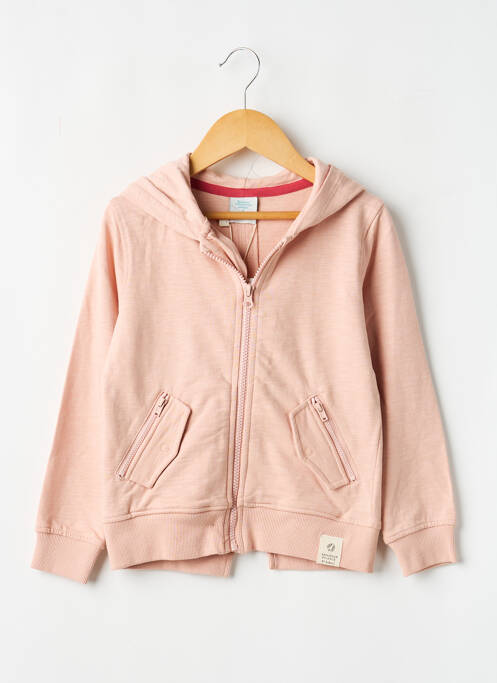 Veste casual col rond rose BOBOLI fille