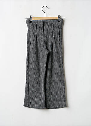 Pantalon droit poches taille élastique gris BOBOLI fille