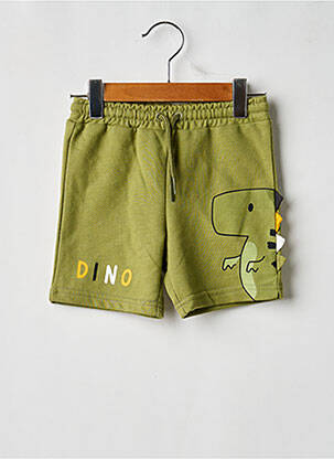 Short poches taille élastique vert MAYORAL garcon