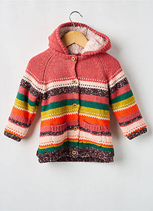 Veste casual poches rouge BOBOLI fille