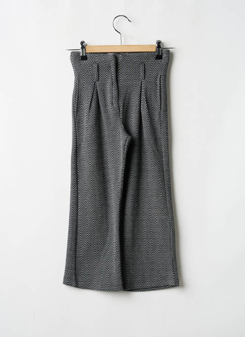 Pantalon droit poches taille élastique gris BOBOLI fille