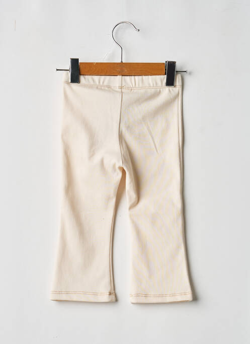 Pantalon slim taille élastique taille élastique beige MAYORAL fille