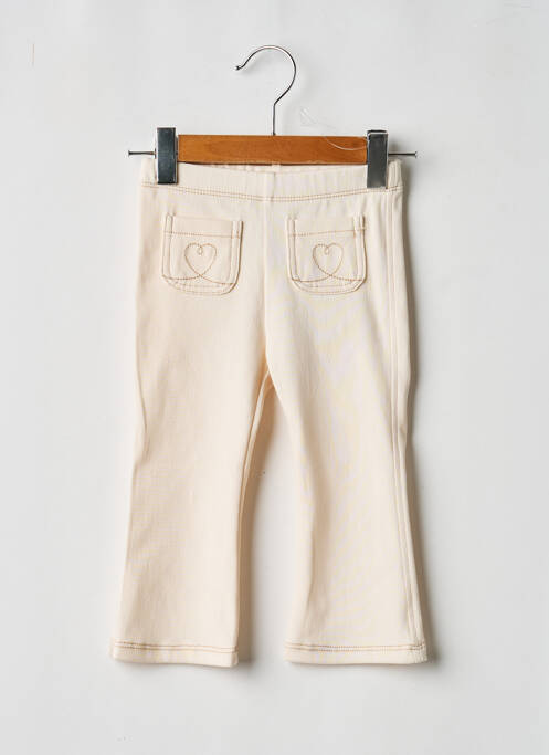 Pantalon slim taille élastique taille élastique beige MAYORAL fille