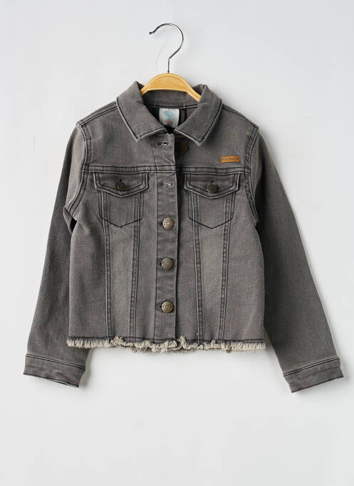 Veste casual col chemisier gris BOBOLI fille