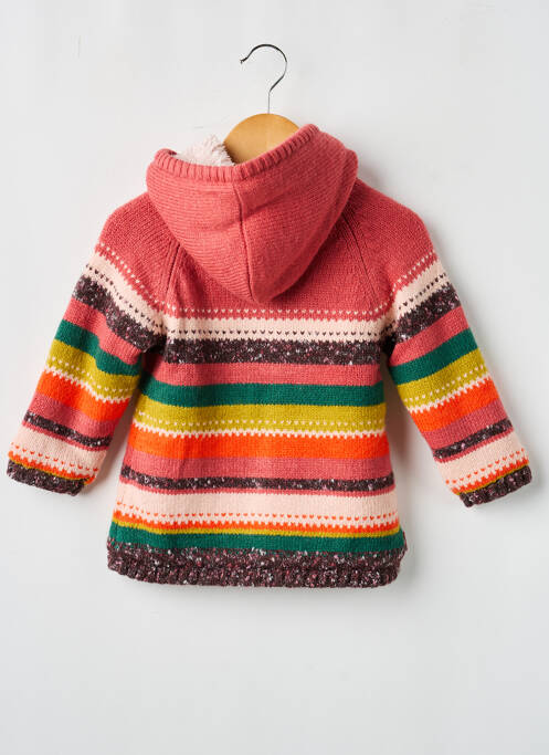 Veste casual fermeture boutonnée sur le devant rouge BOBOLI fille