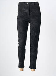 Pantalon slim stretch taille normale noir TIFFOSI femme