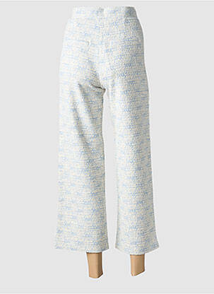 Pantalon 7/8 stretch taille normale blanc GARCIA femme