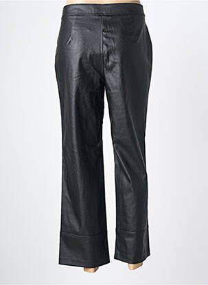 Pantalon droit taille normale taille normale noir ICHI femme
