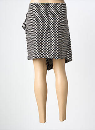 Jupe courte coupe droite noir GARCIA femme