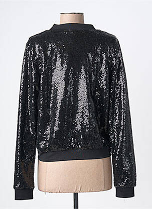 Veste casual col rond noir TIFFOSI femme